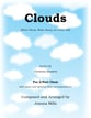 Clouds Two-Part choral sheet music cover